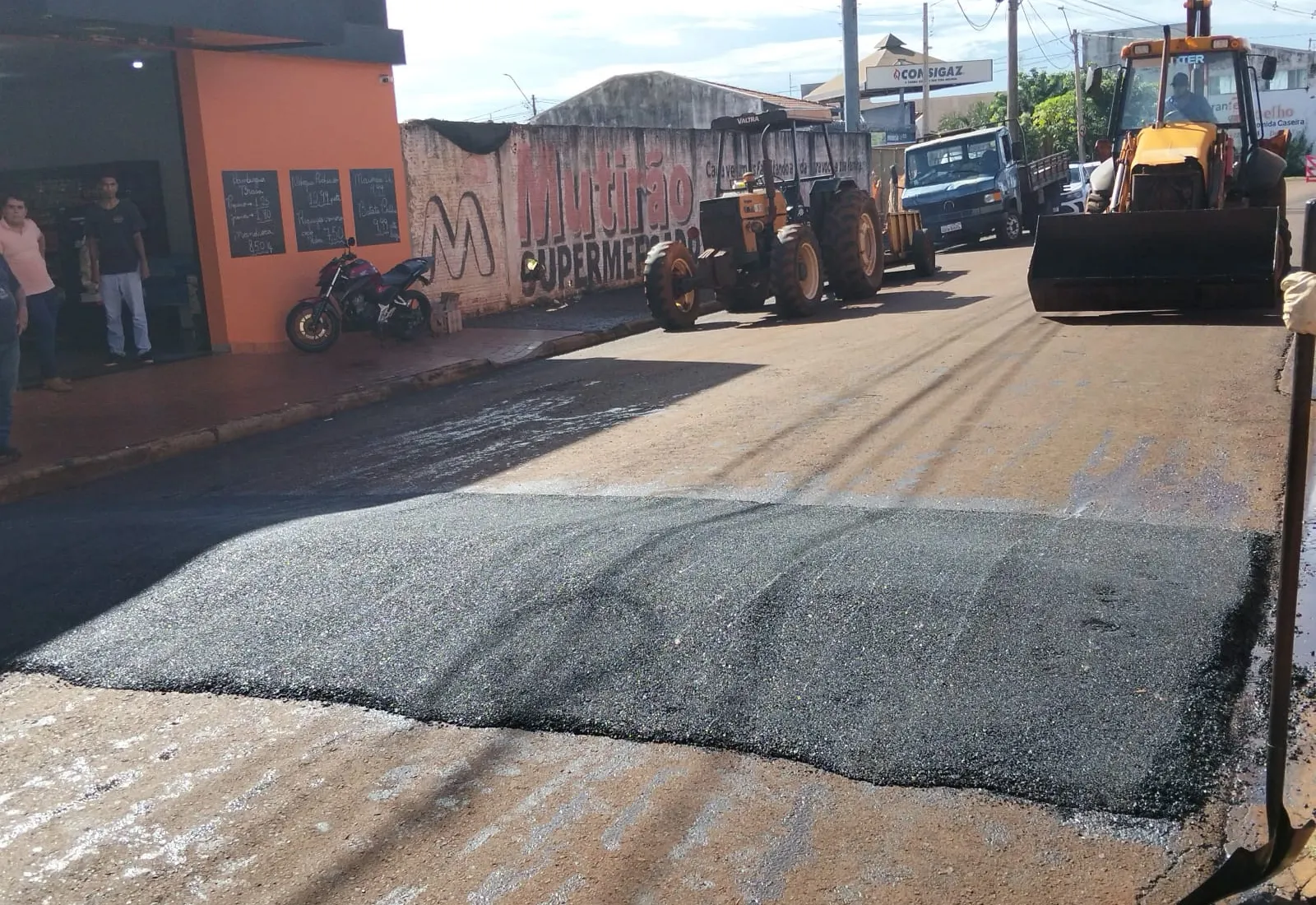Guaíra instala novos redutores de velocidade na Avenida 5