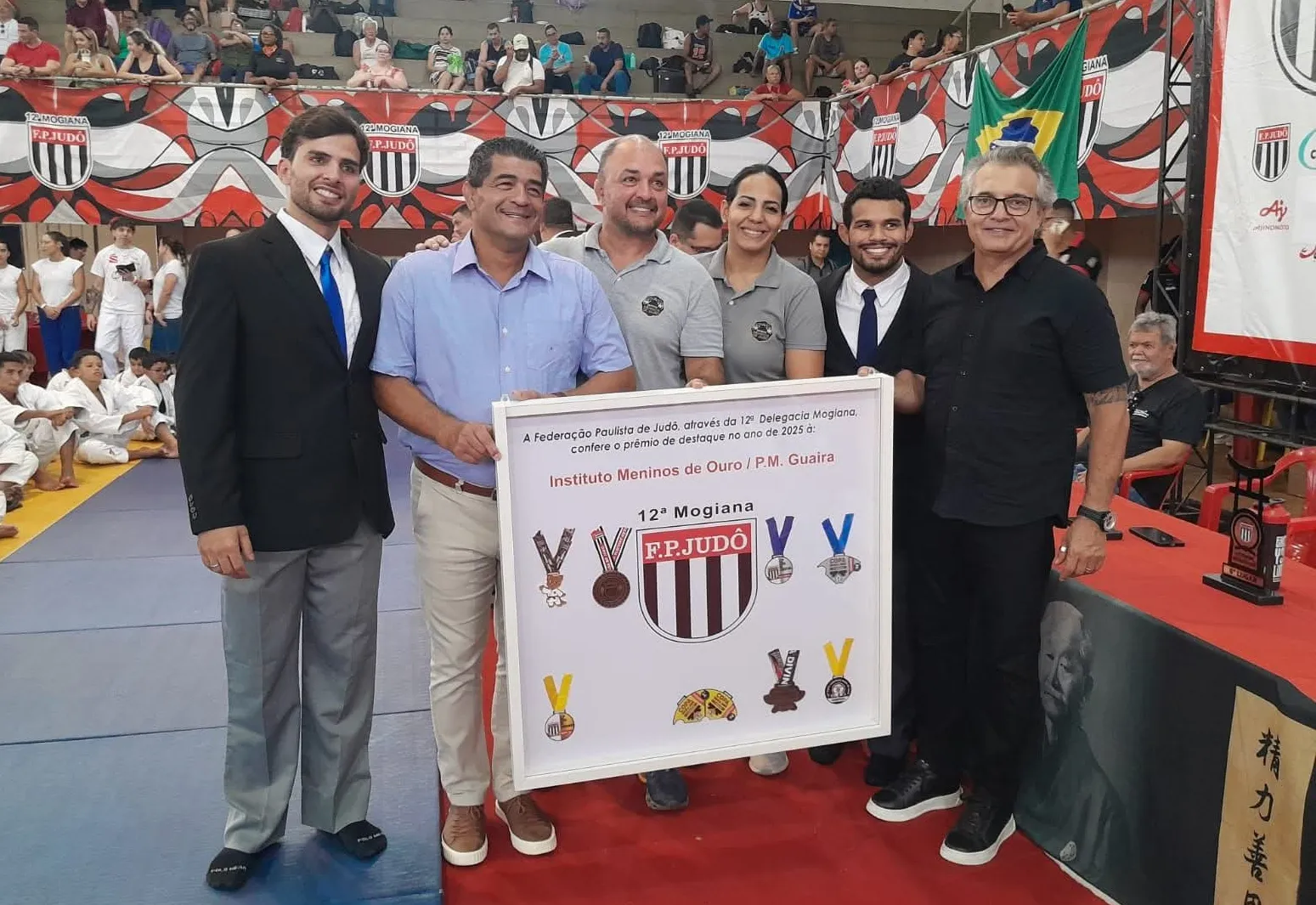 Judô de Guaíra conquista Prêmio “Top 10” da Federação Paulista e consolida sucesso de projeto social