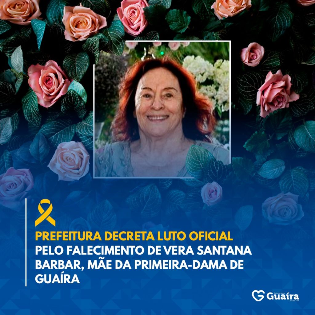 Prefeito decreta luto oficial pela morte de ex-primeira-dama – Prefeitura de Nova Trento